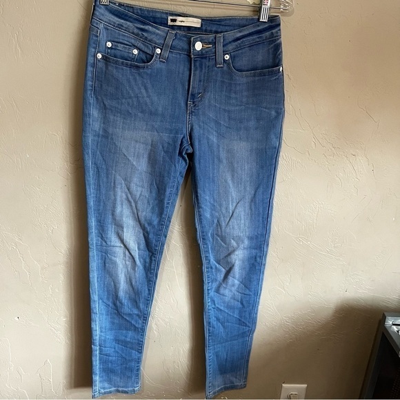 Levi’s Blue Leggings Skinny Denim Jeans - Picture 2 of 9